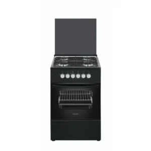 Ferre 4 Plate Gas Stove 50×50 Standalone Black
