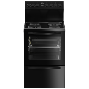Defy 60cm 4 Plate Electric Stove - Black